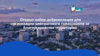 Голосование за благоустройство территорий