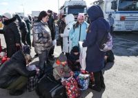 Организован пункт приема гуманитарной помощи